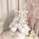 Pure Tea For Dream Spring Wind Chime​ Heel Shoes(Pre-Order/4 Colours/Full Payment Without Shipping)
